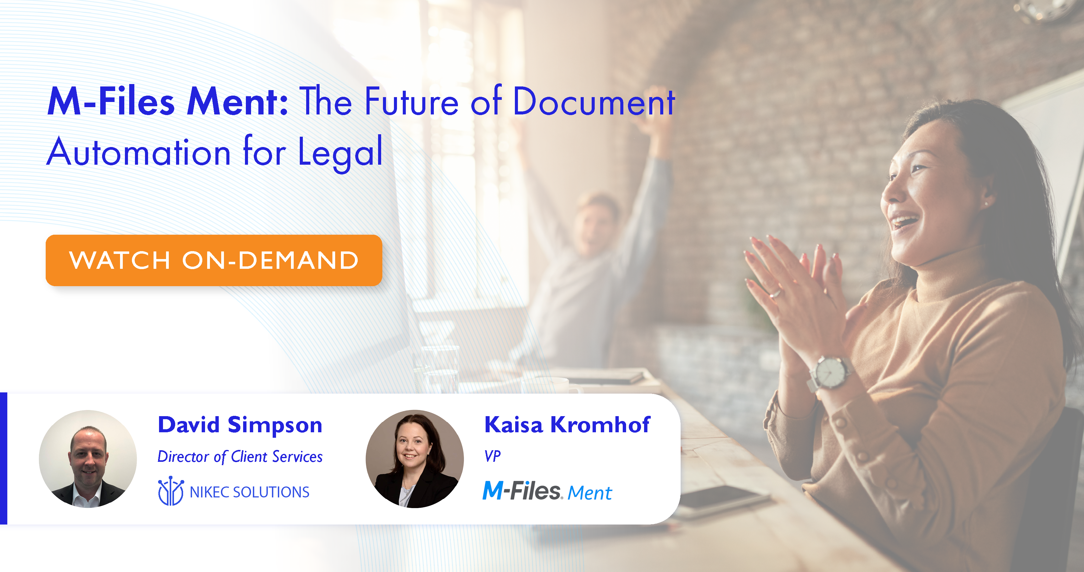 The future of document automation Ment helps seamlessly generate complex, data-⁠driven documents quickly and consistently